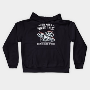 Drone - The More People I Meet - Funny Drone Pilot Saying Kids Hoodie